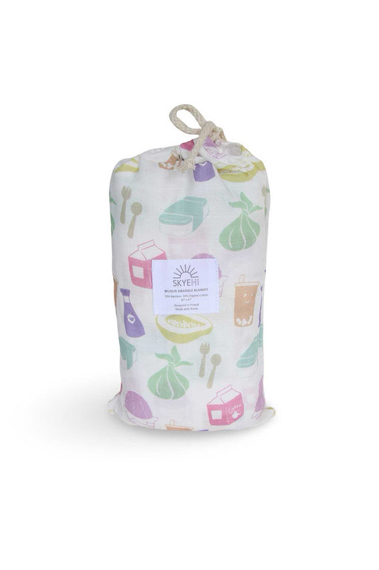 Muslin Swaddle Blanket - Kaukau Time