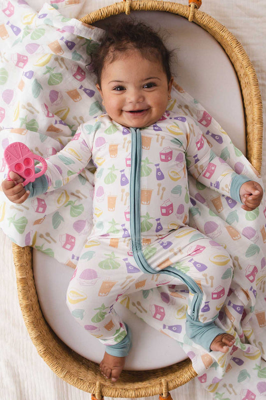 Bamboo Zip Romper - Kaukau Time