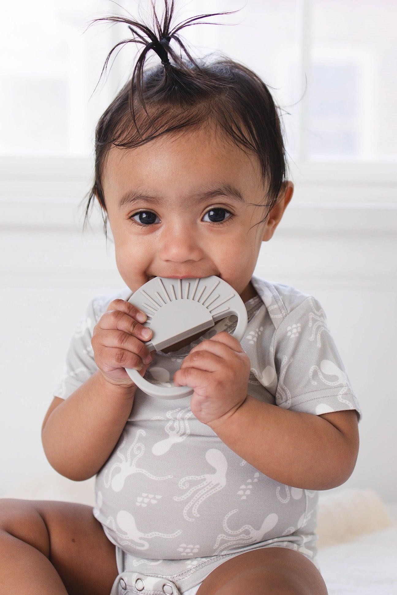 Short Sleeve Onesie - Octopus