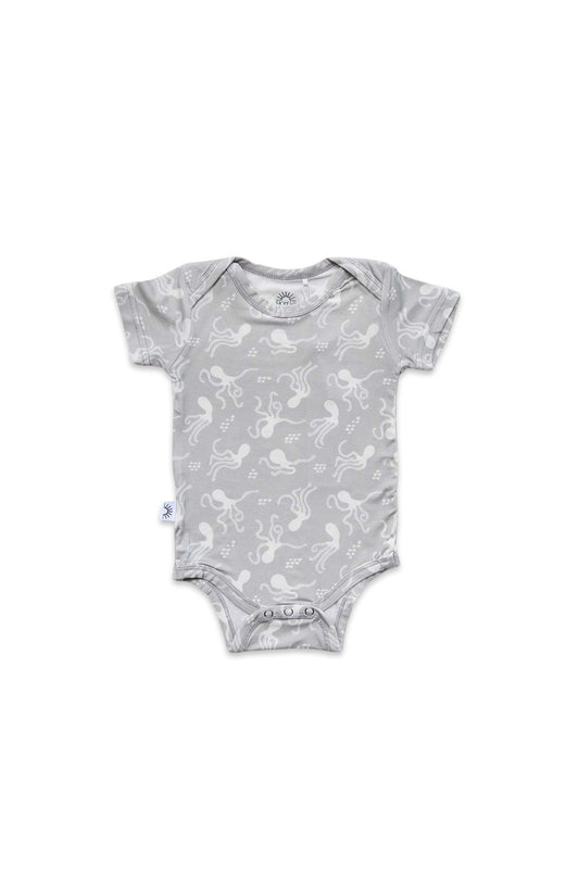 Short Sleeve Onesie - Octopus
