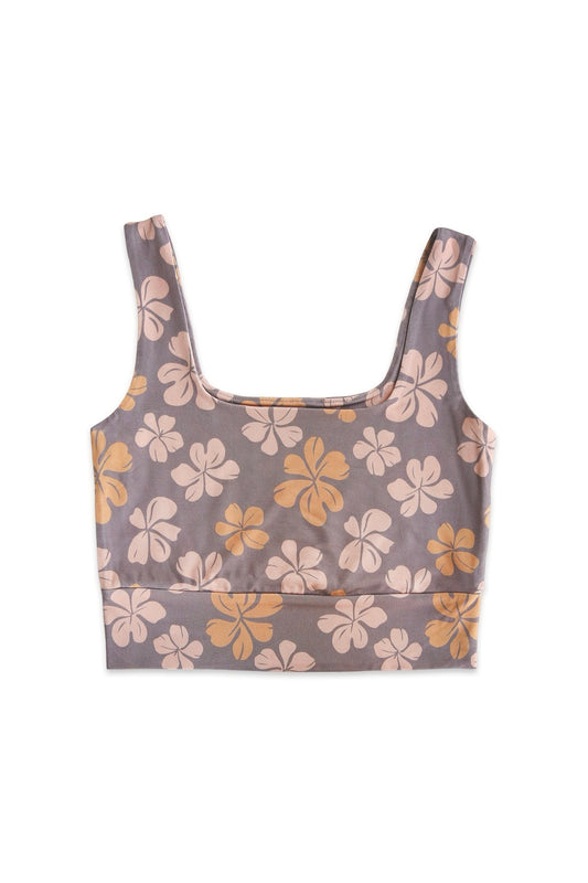 Women's Crop Tank - Retro Pua