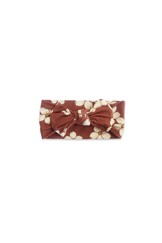 Baby Headband - Rust Puakenikeni