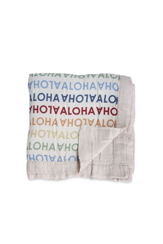 Muslin Quilt - ALOHA