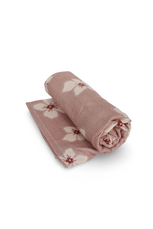 Muslin Swaddle Blanket - Honey Hau