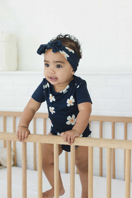 Short Sleeve Onesie - Midnight Pua