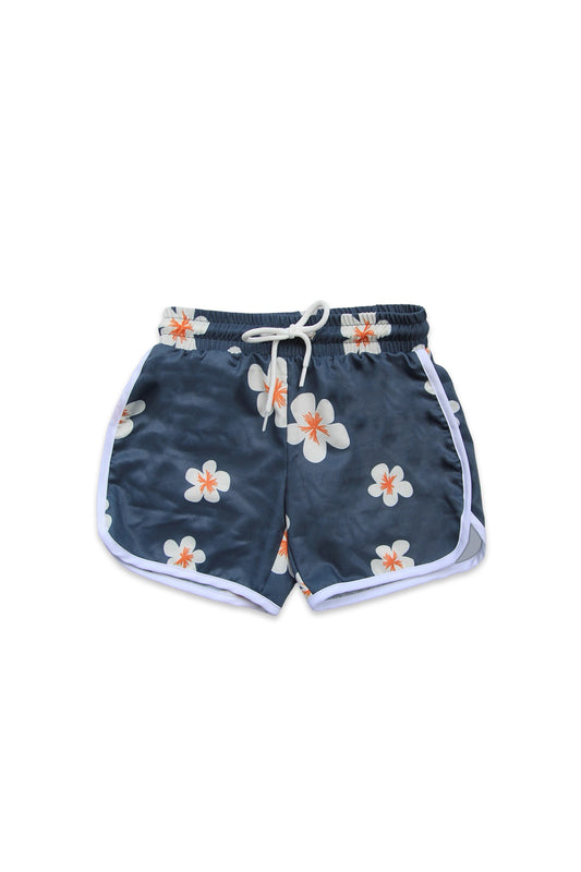 Boys Swim Trunks - Midnight Pua