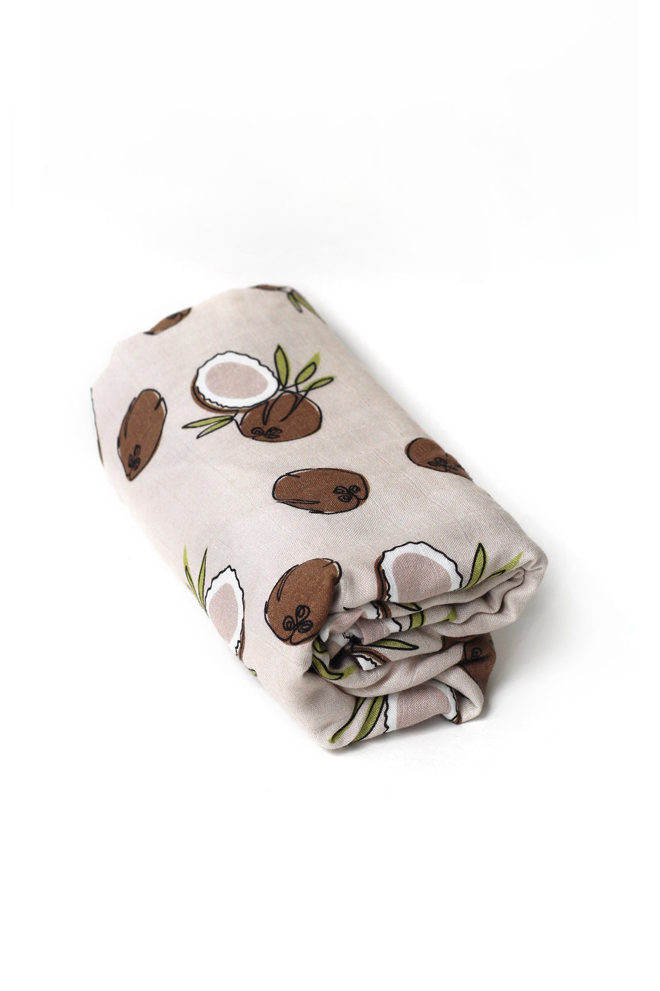 Muslin Swaddle Blanket - Coconut