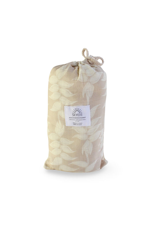 Muslin Swaddle Blanket - Heliconia