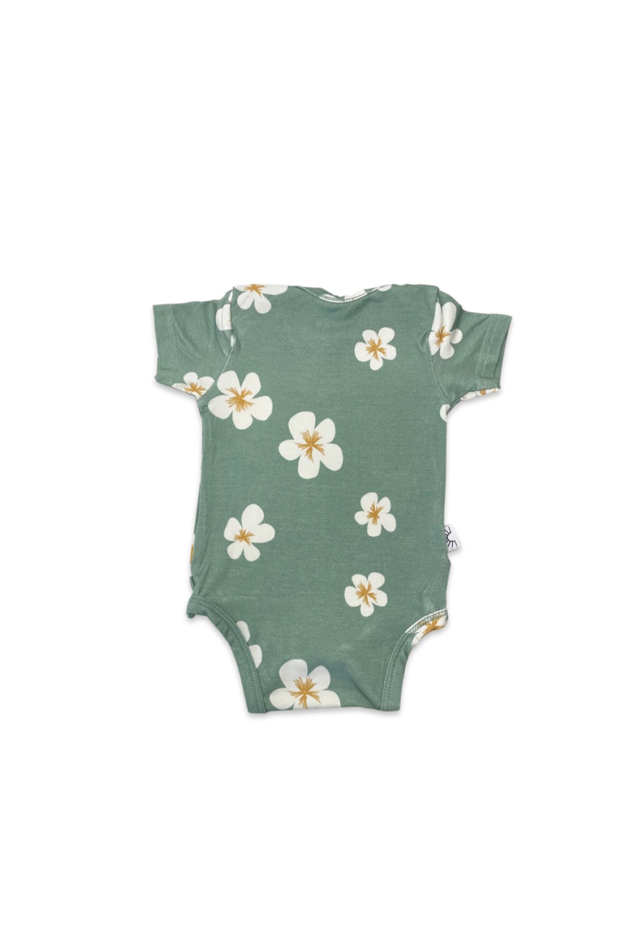 Short Sleeve Onesie - Emerald Pua