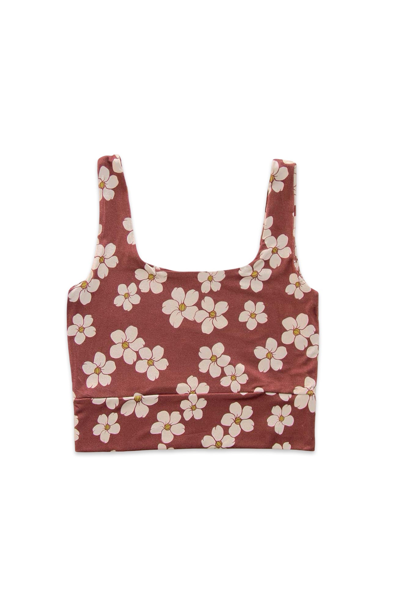 Women's Crop Tank - Puakenikeni