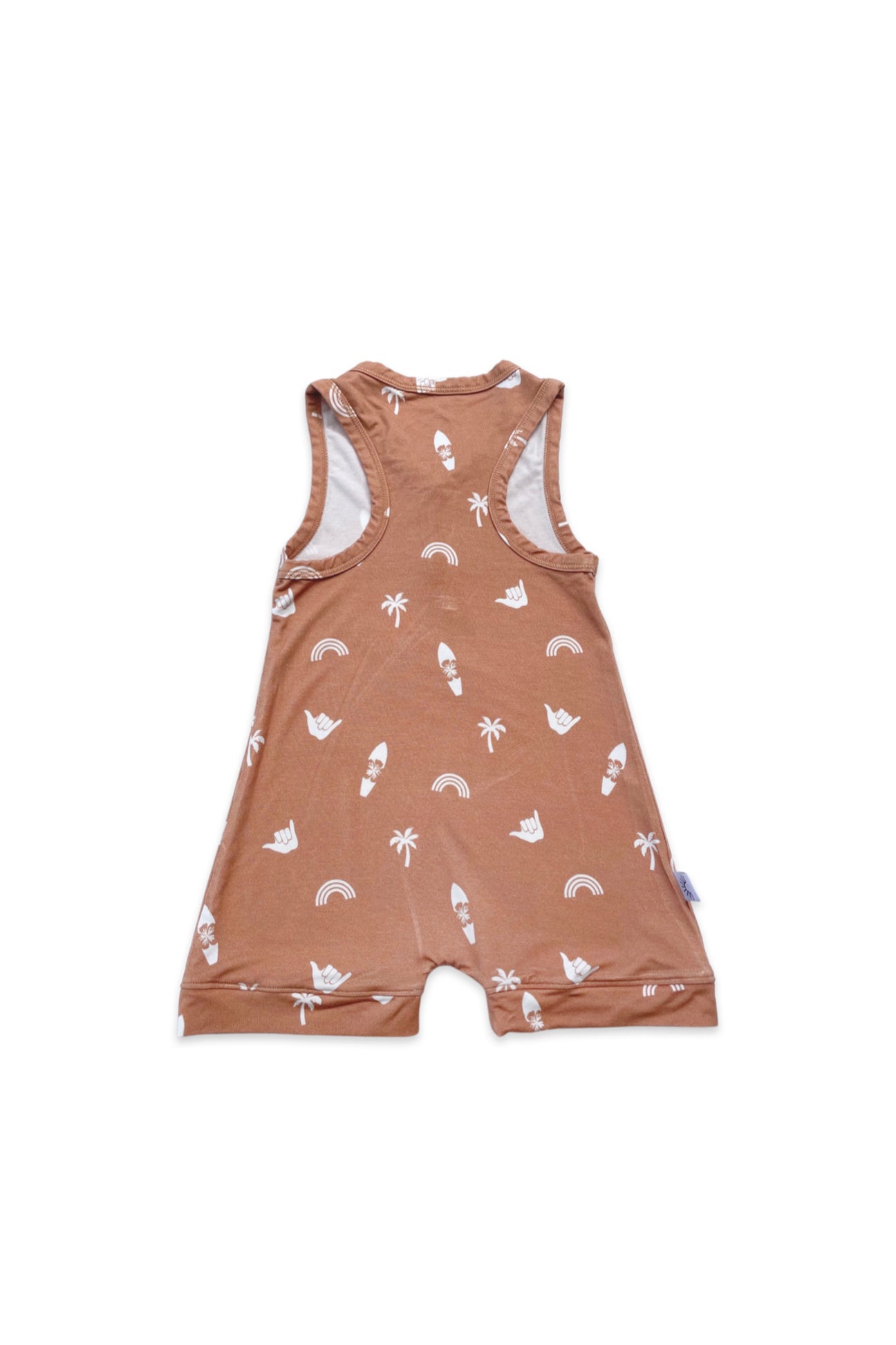 Bamboo Romper - Terracotta Island Vibes