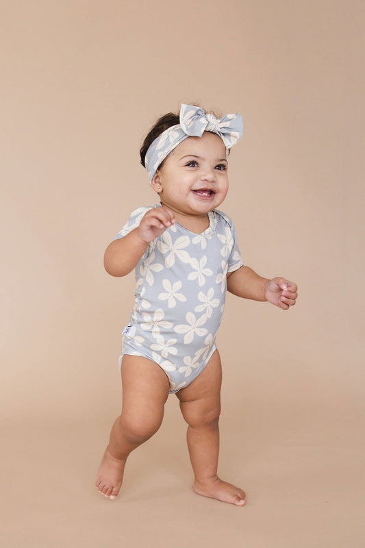 Short Sleeve Onesie - Sky ʻŪlei