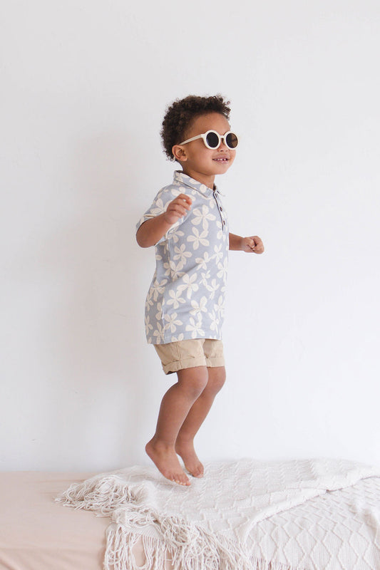 Polo Shirt - Sky ʻŪlei