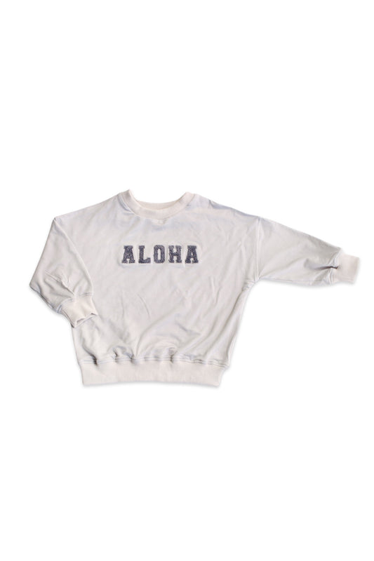 Toddler ALOHA Sweatshirt - Mist