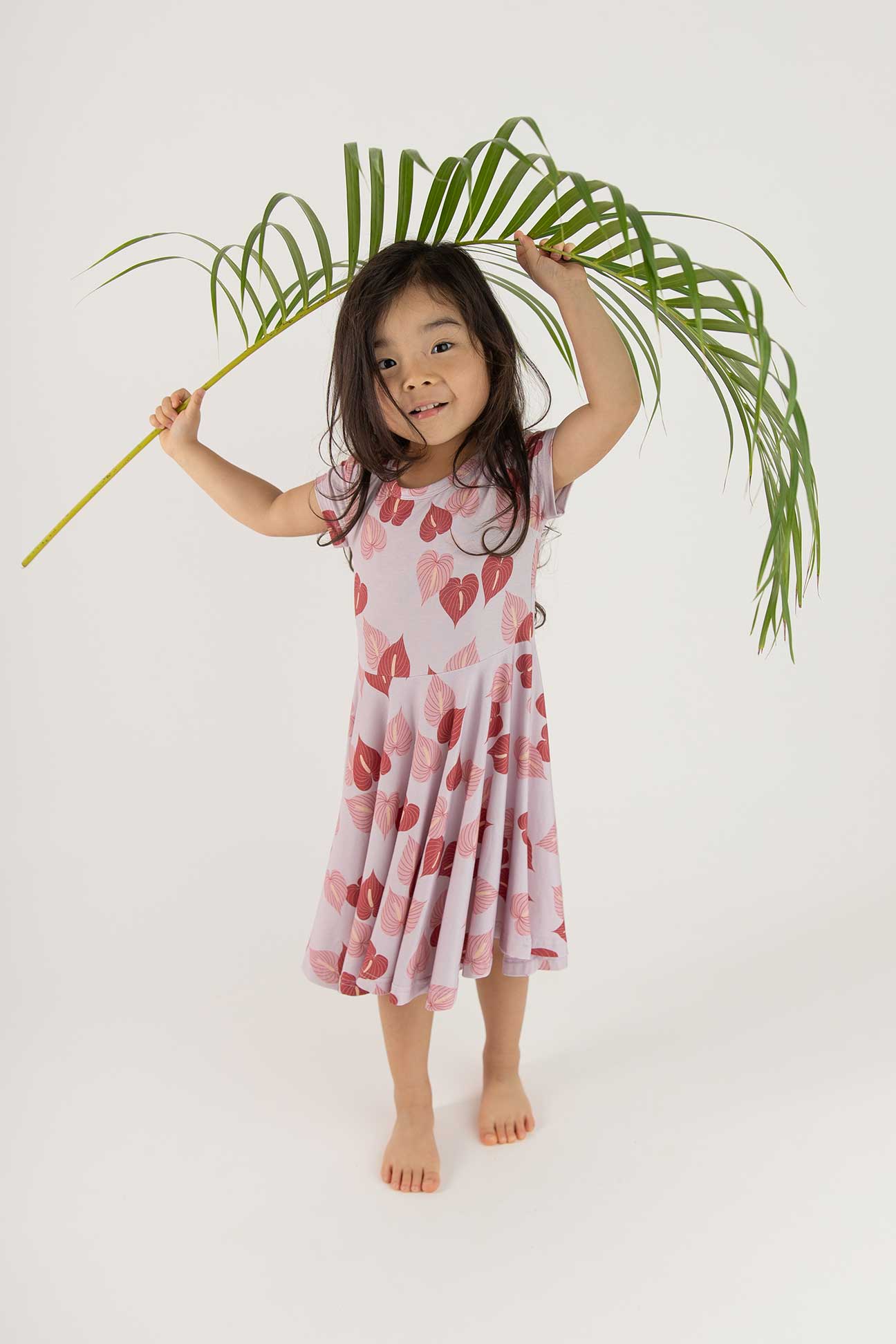 Short Sleeve Twirl Dress