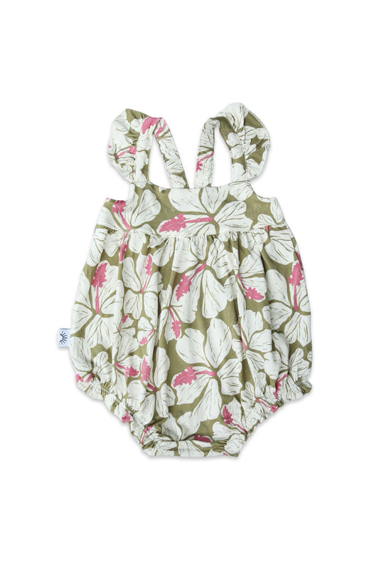 Bubble Romper - Hiblisscus