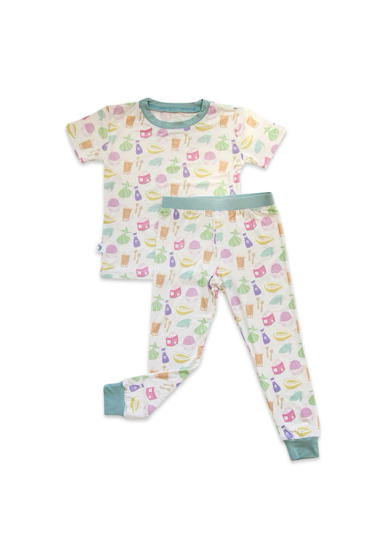 Two Piece Bamboo Lounge Set - Kaukau Time