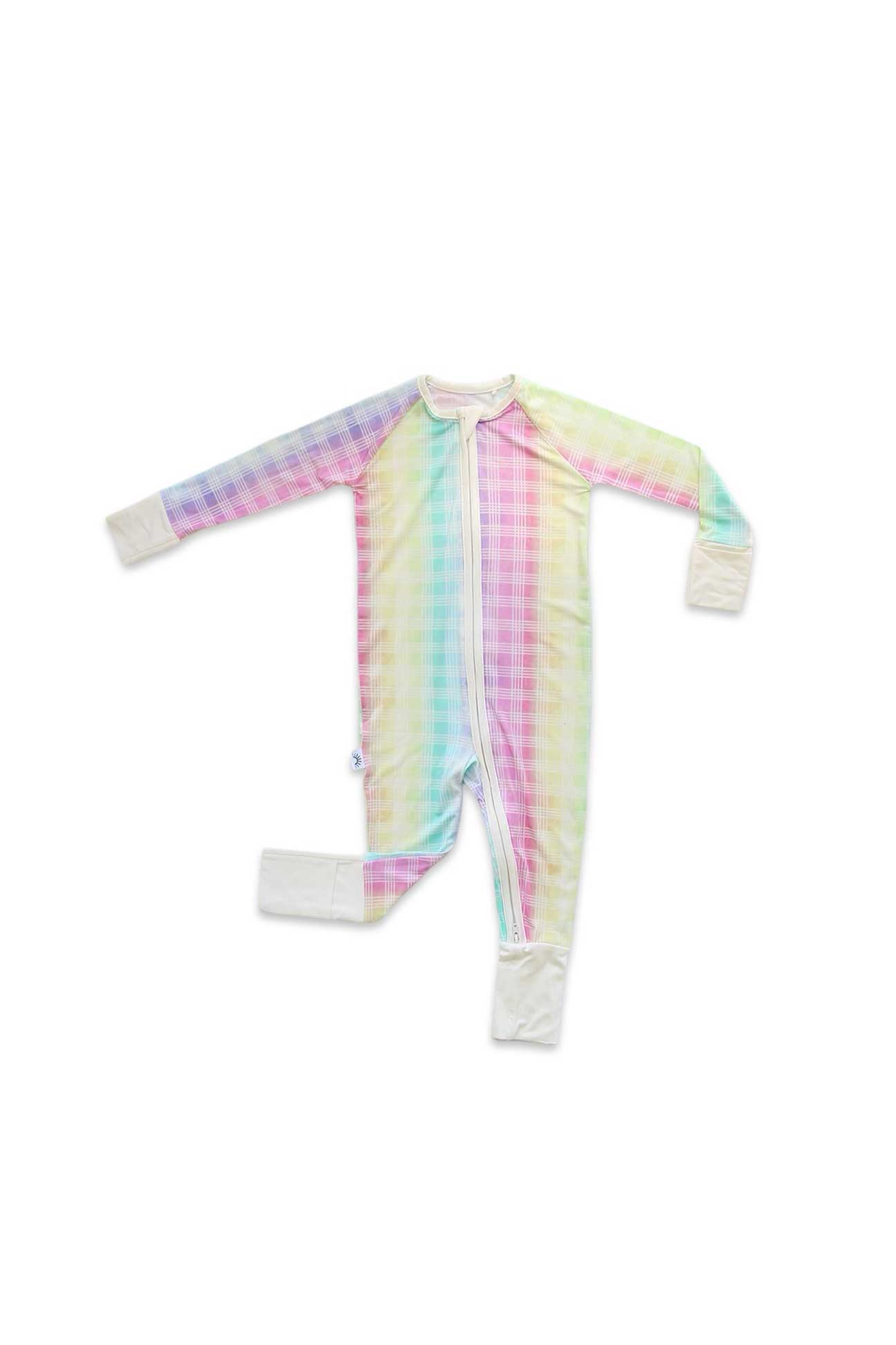 Bamboo Zip Romper - Palaka Rainbow