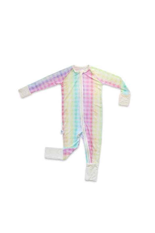 Bamboo Zip Romper - Palaka Rainbow