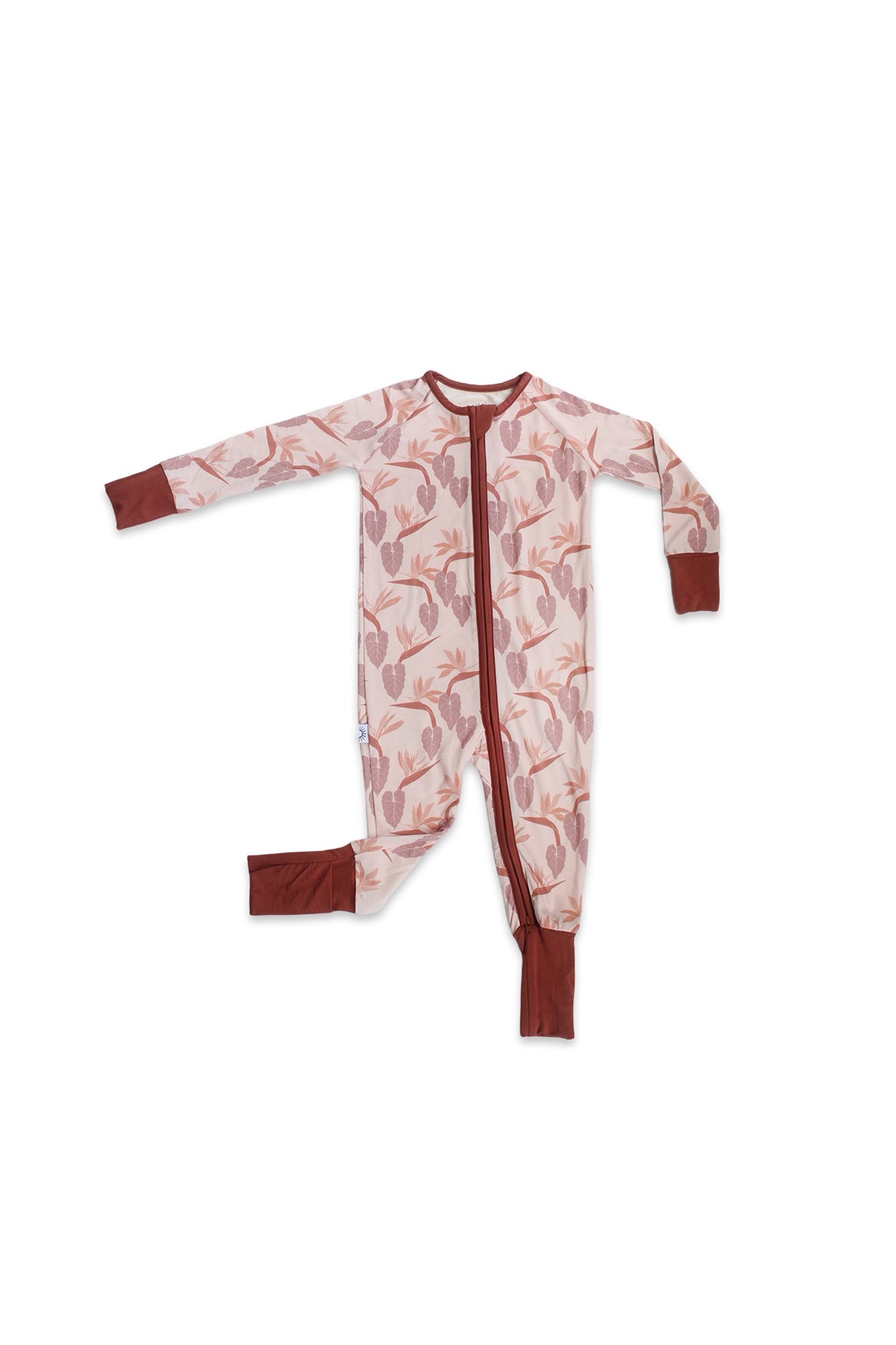 Bamboo Zip Romper - Sweet Paradise