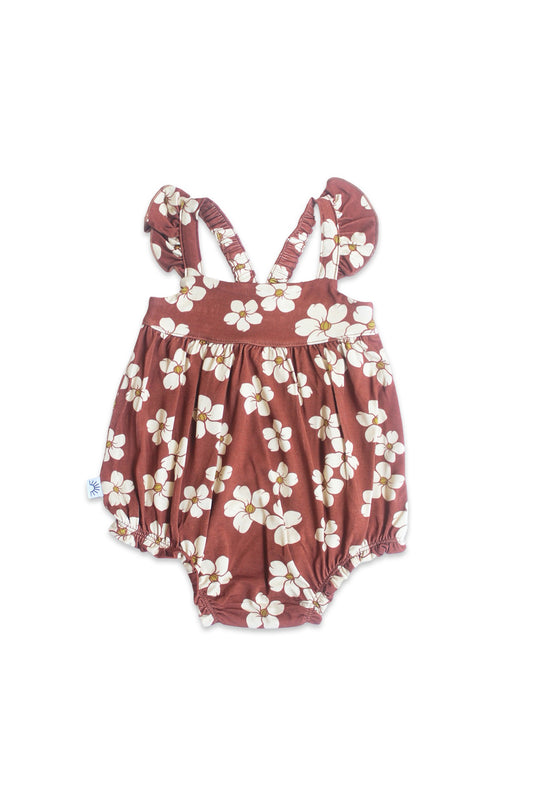 Bubble Romper - Rust Puakenikeni