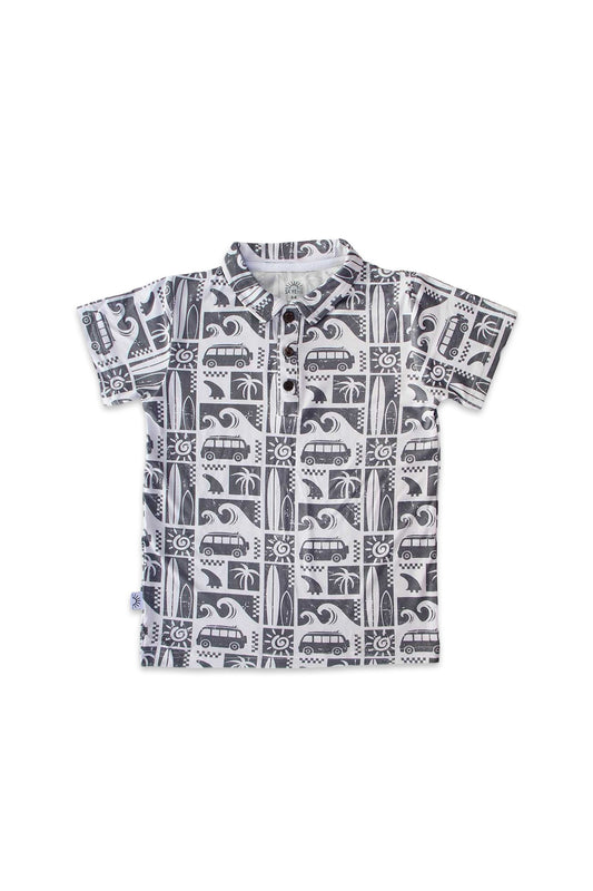 Polo Shirt - Surf's Up