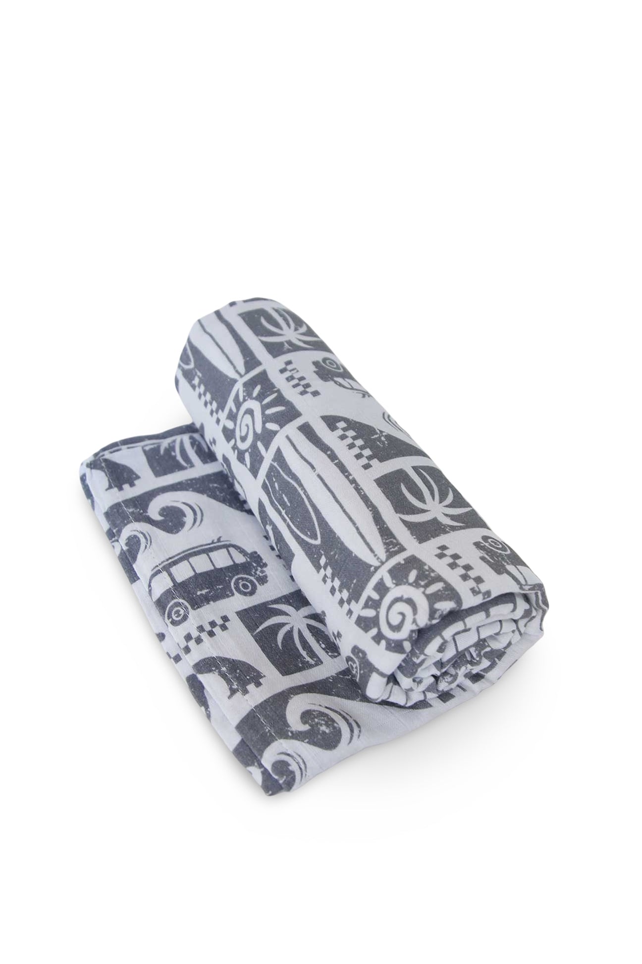 Muslin Swaddle Blanket - Surf's Up