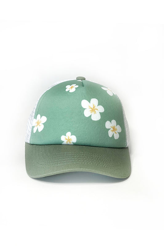 Keiki Trucker Hat - Emerald Pua