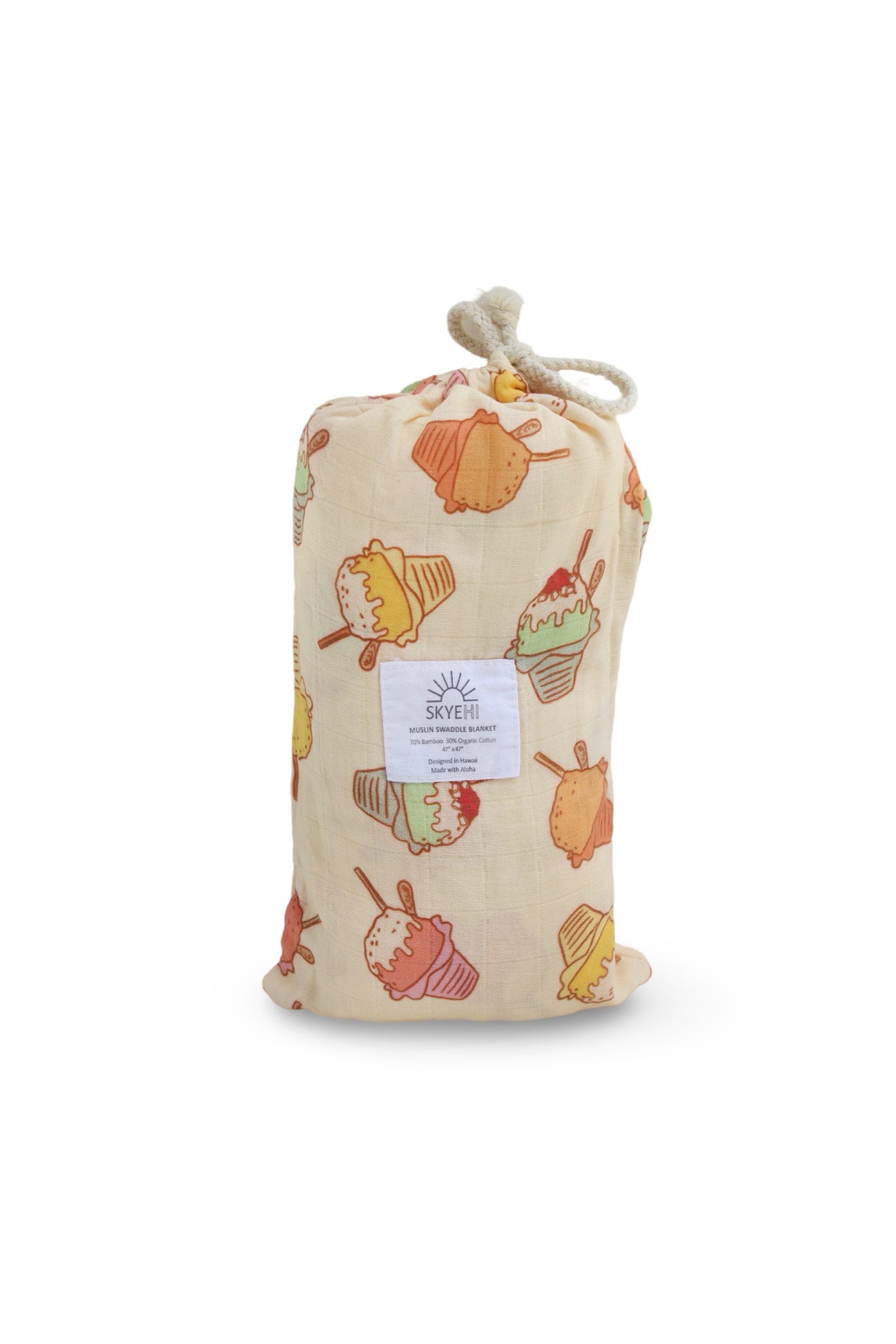 Muslin Swaddle Blanket - Shave Ice