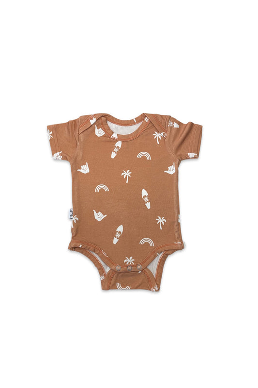 Short Sleeve Onesie - Terracotta Island Vibes