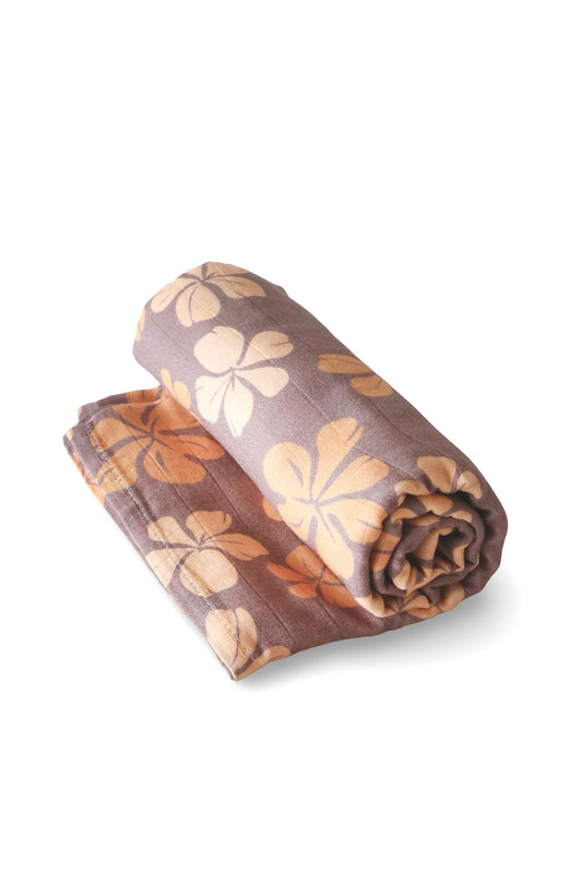 Muslin Swaddle Blanket - Retro Pua