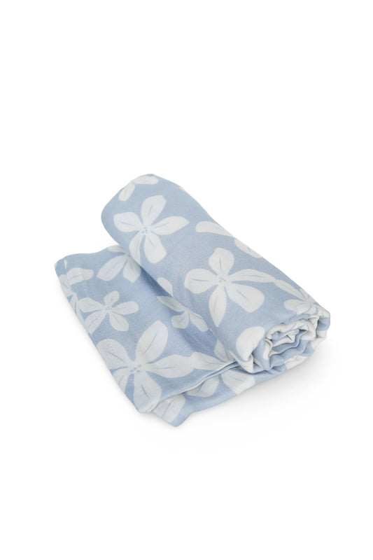 Muslin Swaddle Blanket - Sky ʻŪlei