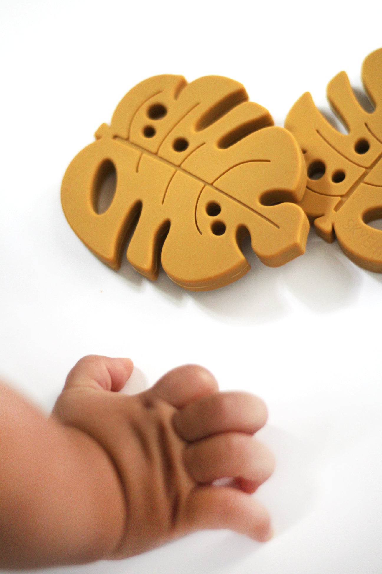 Monstera Silicone Teether