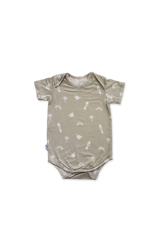 Short Sleeve Onesie - Island Vibes