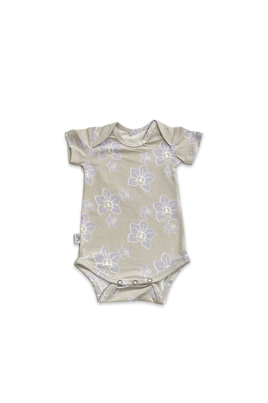 Short Sleeve Onesie - Orchid